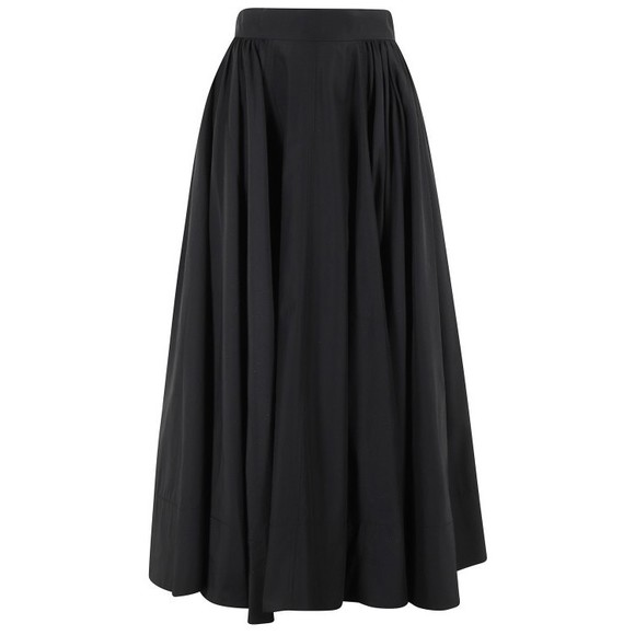 The Andamane Tiered Maxi Skirt In Lightweight Cotton Taffeta - NWT - Picture 1 of 2
